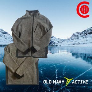 Boys Gray/Black Old Navy Active Jacket
